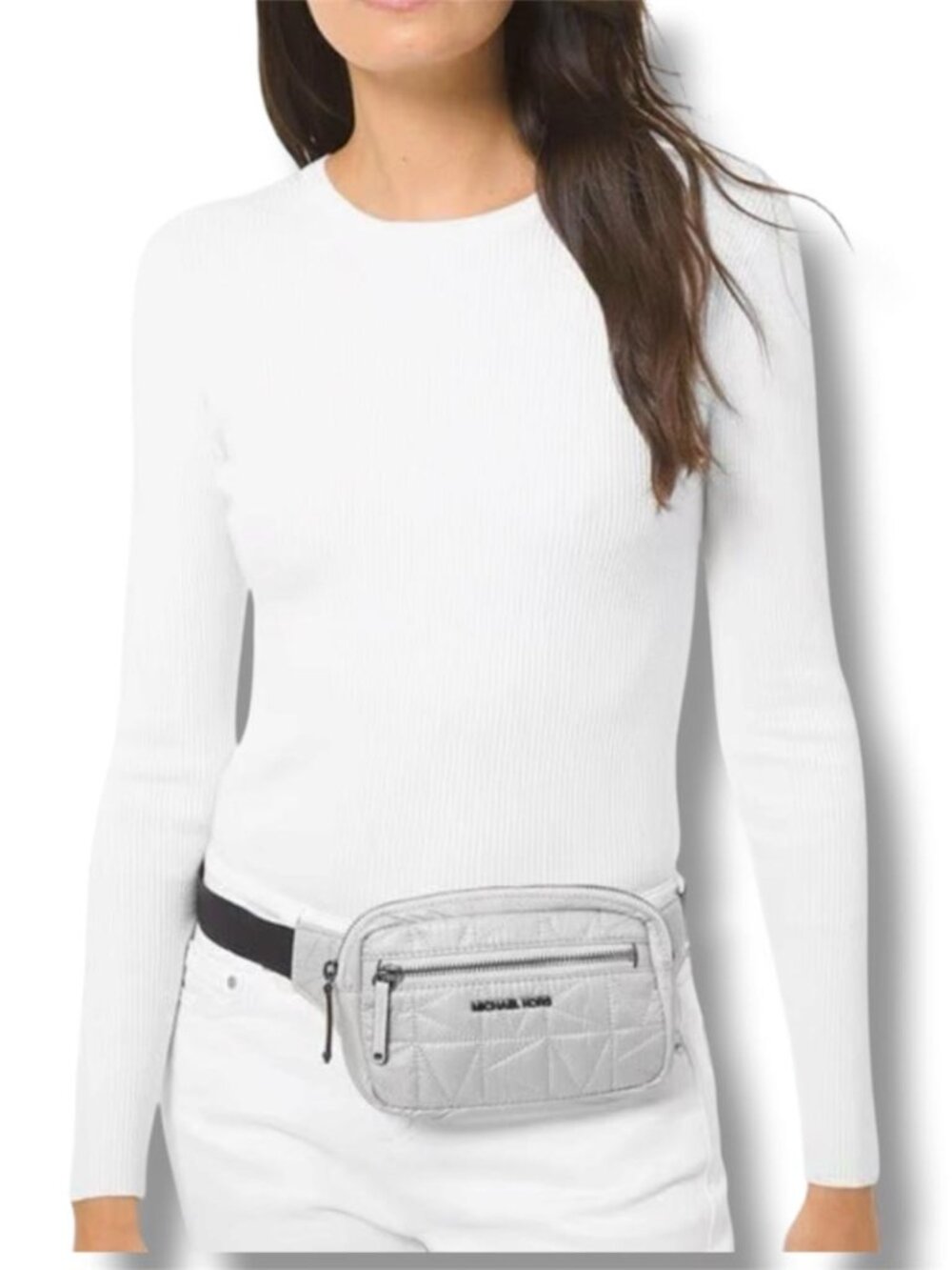 NWT - Michael Kors Winnie Quilted Belt Bag - MSRP $278 - Picture 2 of 3